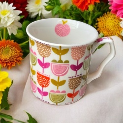 Shannonbridge Pottery Tankard Mug (Flowers)